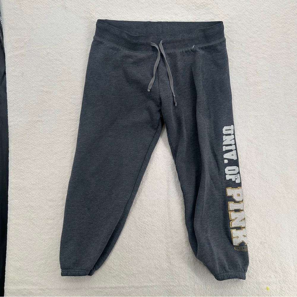 Y2K Vintage Victoria’s Secret Pink Gray Sweatpants